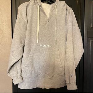 Peloton quarter zip hoodie